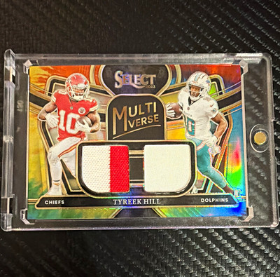 Panini 2023 Select Tyreek Hill Multiverse Patch Memorabilia /25