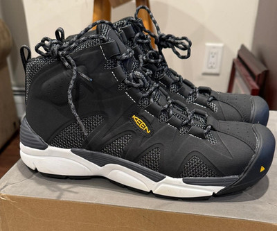 Keen Utility Men's San Antonio Mid Aluminum Safety Toe Hiker 1018647D Sz. 10.5 D