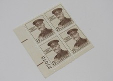 USPS Scott 1214 Vintage 8c General John J Pershing Plate Block