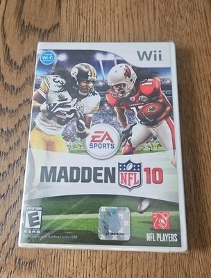 Madden NFL 10 (Nintendo Wii, 2009) - Brand New / Factory Sealed 