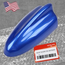 Blue Universal Shark Fin Roof Antenna Cover Replacement For Hyundai Sonata 15-19