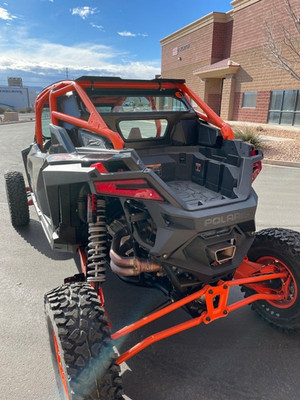 Polaris RZR Pro R Rear Windshield Rockford Fosgate System by Dirt Warrior Access