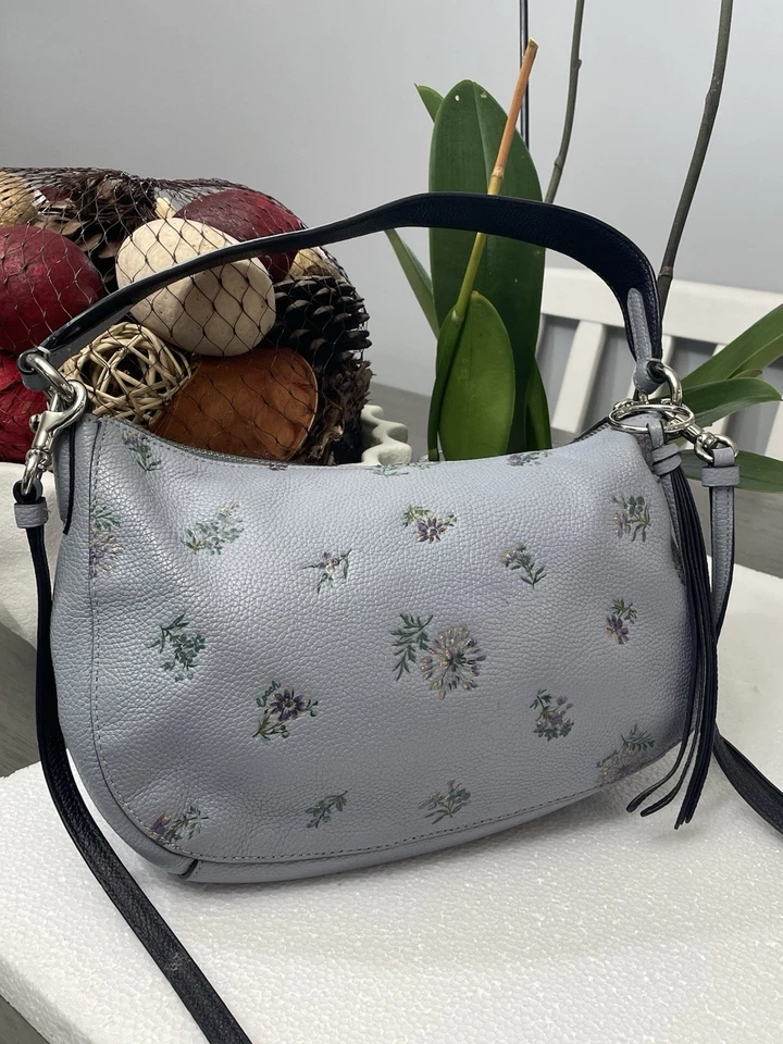 Coach Sutton Shoulder Bag Meadow Prarie Print - Image 2 of 4