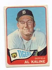 1965 TOPPS BASEBALL #130 DETROIT TIGERS AL KALINE "HOF"  "FREE SHIP"