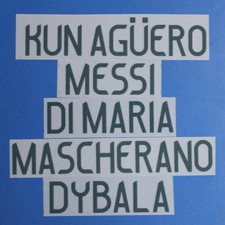 Argentina 2019 Lionel Messi Player Size Soccer Shirt Nameset Name Number ID