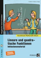 Lineare Und Quadratische Funktionen - Inklusionsmaterial 7. Bis 10. Klasse Buch