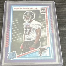 Panini Donruss Optic James Pearce Jr. Atlanta Falcons Rated Rookie Prizm #240