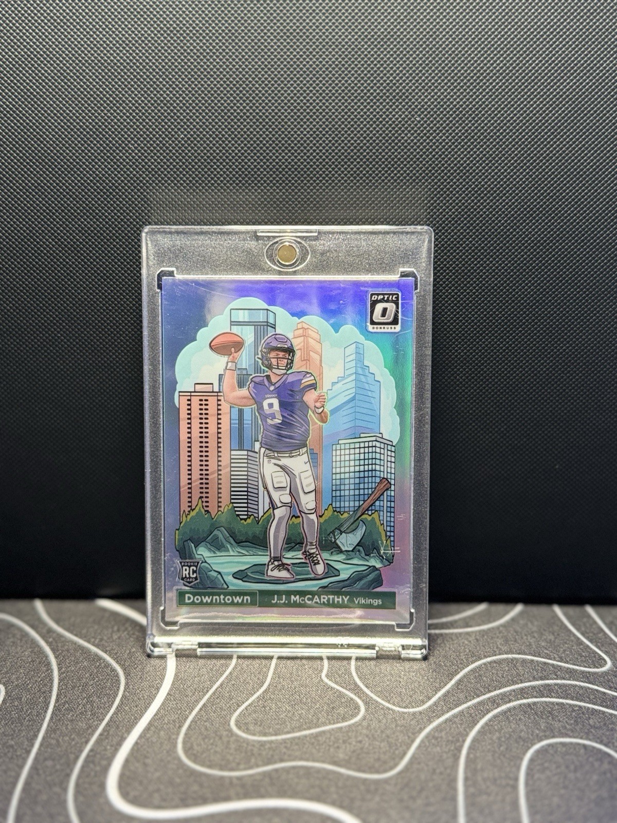 2024 Panini Donruss Optic - Downtown! J.J. McCarthy #11 (RC)