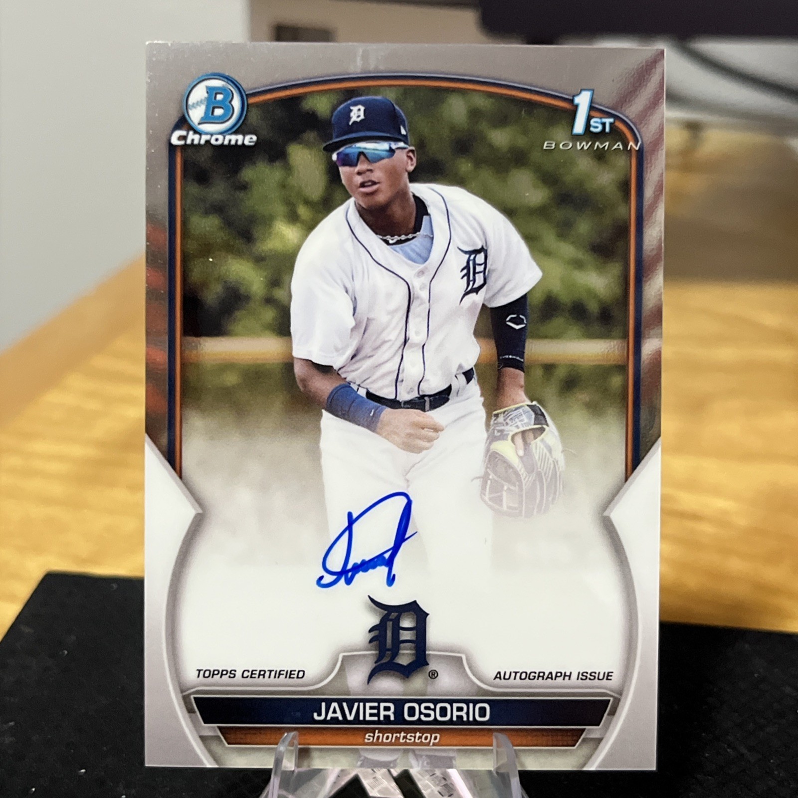 2023 Bowman Chrome 1st Javier Osorio Prospect Auto #CPA-JO