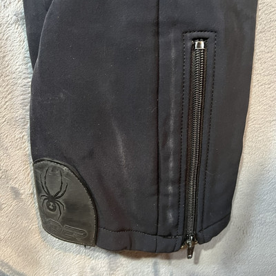 Vtg Spyder Ski Pant Size 32R Japan Entrant Nylon Stretch Black