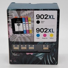 4 Pack 902XL 902 Ink Cartridge for HP Officejet Pro 6960 6968 6970 6975 6978 XL