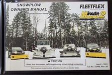 Fisher Snow Plow Fleetflex - Minute Mount 2 Owners Manual Fisher Snow Plow Fleetflex - Minute Mount 2 Owners Manual