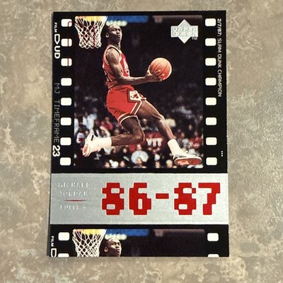 Michael Jordan, 1998 Upper Deck Michael Jordan Timeline single, #15