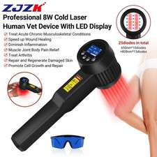 8W Cold Laser Therapy For Nerve Pain 650nm 808nm NIR Osteoarthritis Treatment