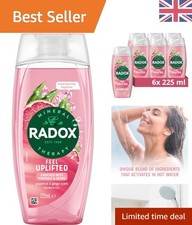 Feel Uplifted with Grapefruit & Ginger Body Wash - 225ml x 6 for Daily Renewal 7.40 per litre