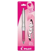 Dr. Grip Ergonomic Pink Ribbon Pen Comfortable Writing Instrument 1 EA