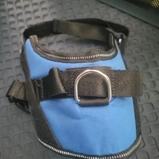  Dog Harness No-Pull Pet Vest with  Leash Clips Blue S