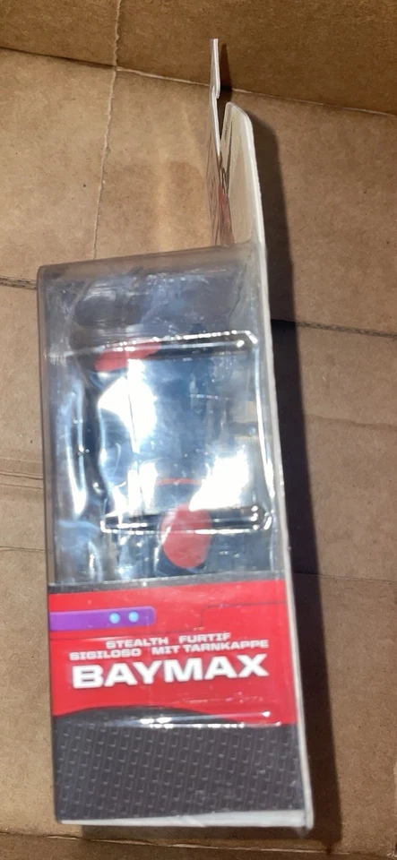 Figura de acción Disney Big Hero 6 Baymax Stealth Bandai 2015 nueva en caja como nueva en caja Mosc Foto 4 de 4