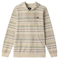 O'Neill Boy's Bavaro Stripe Pullover Hoody - Light Khaki - New