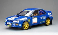 Sunstar 5600 1/18 Diecast Subaru Impreza 555 Rennwagen Blau 1993
