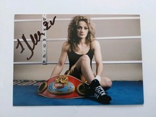 Ina Menzer Autogramm Signiert AK Boxen