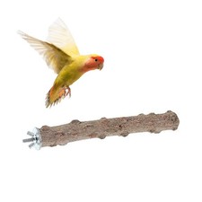 Litewoo Wood Perch Stick Natural Bird Stand Parrot Perch Paw Beak Grinding St...