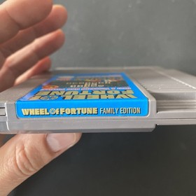 Wheel of Fortune Family Edition NES (Nintendo Entertainment System, 1990)