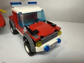 LEGO CITY: Fire Helicopter (7206) Near Complete New Stickers