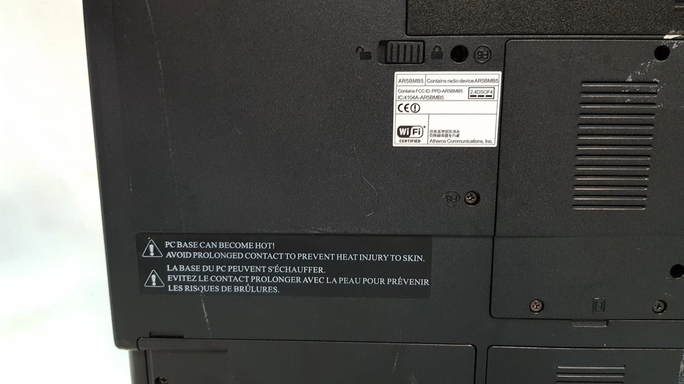 Toshiba satellite l30-11g 15.4" Laptop Intel Celeron M 440 1GB 120GB, NO OS - Image 3 of 4