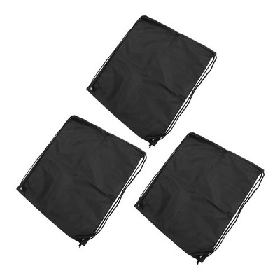 3 Pcs Turnsack Fußballtasche -Rucksack Basketball-Aufbewahrungstasche
