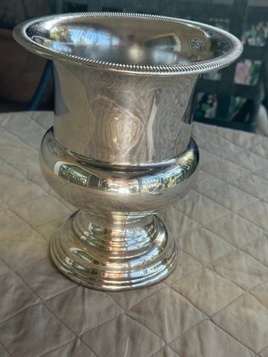 Vintage Gorham Newport Silverplate Champagne & Wine Bucket -YB 718, 8.5'' tall