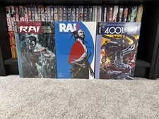 Rai vol 1 2 & 4001 AD Deluxe Hardcover HC set - NEW SEALED - Valiant Comics OOP
