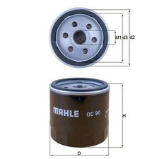 ORIGINAL® Knecht Ölfilter für Opel ASTRA G CC ZAFIRA A Großraumlimousine