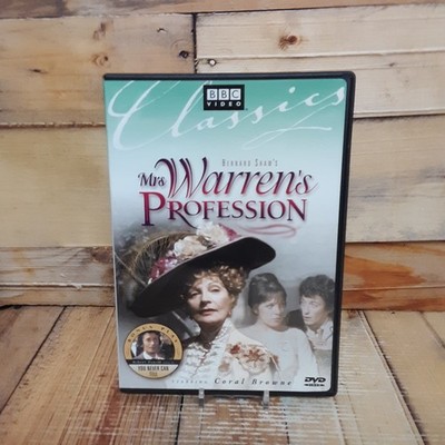 Mrs Warrens Profession DVD Used Drama Shaw Stage Adaptation BBC