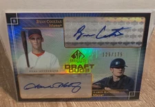 2004 SP Prospects Draft Duos Auto /175 Ryan Coultas Aaron Hathaway #DD-CH Auto