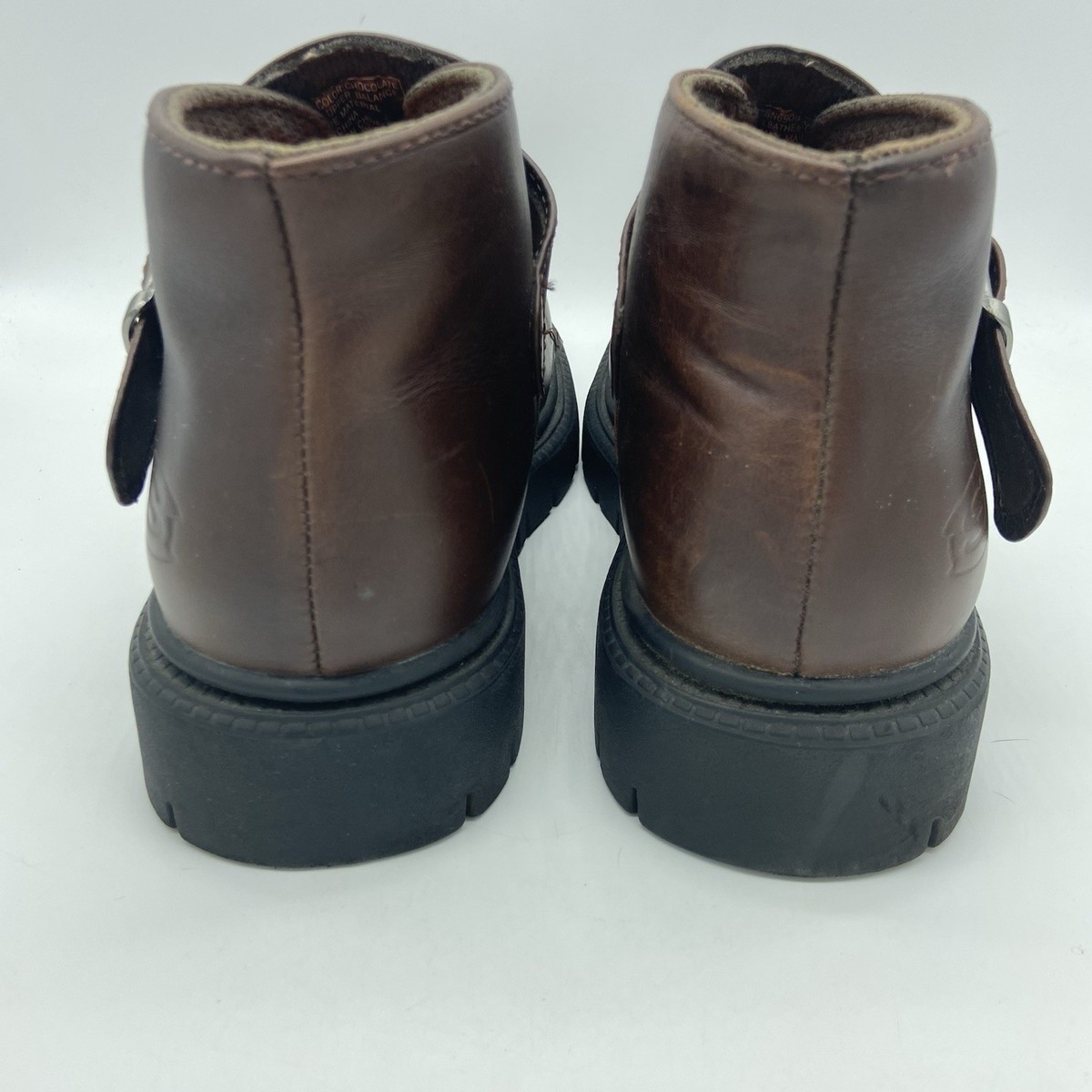 Skechers Mens 8 Boots Vintage SN6909 Chunky Platform Leather  display picture 2