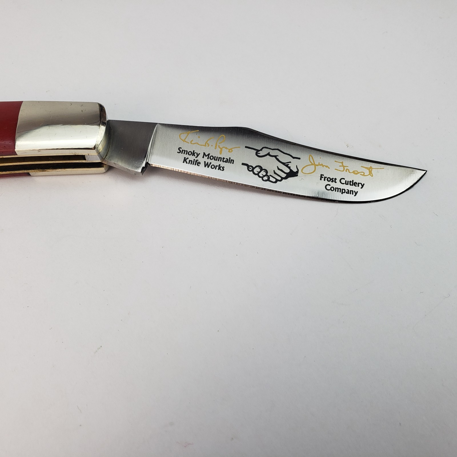 Frost Cutlery 5" 14-177 BDWG 2003   "The President,s Knife"  Master Muskrat  NOS