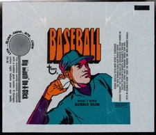 1972 Topps Baseball Wax Wrapper