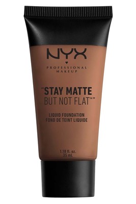 NYX Stay Matt aber Nicht Flach Flüssig Grundierung Kakao 19