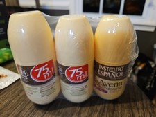 Instituto Espa ol Avena Oatmeal Roll-On Deodorant 3 Pack   New Sealed