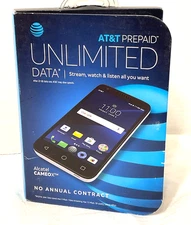 AT&T Prepaid Cellular Phone Alcatel CAMEOX 16GB Arctic White TCT-5044R Android 7