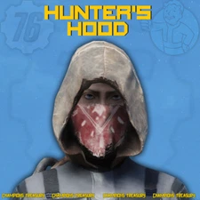 FALLOUT 76 PC HUNTER'S HOOD RARE OUTFIT