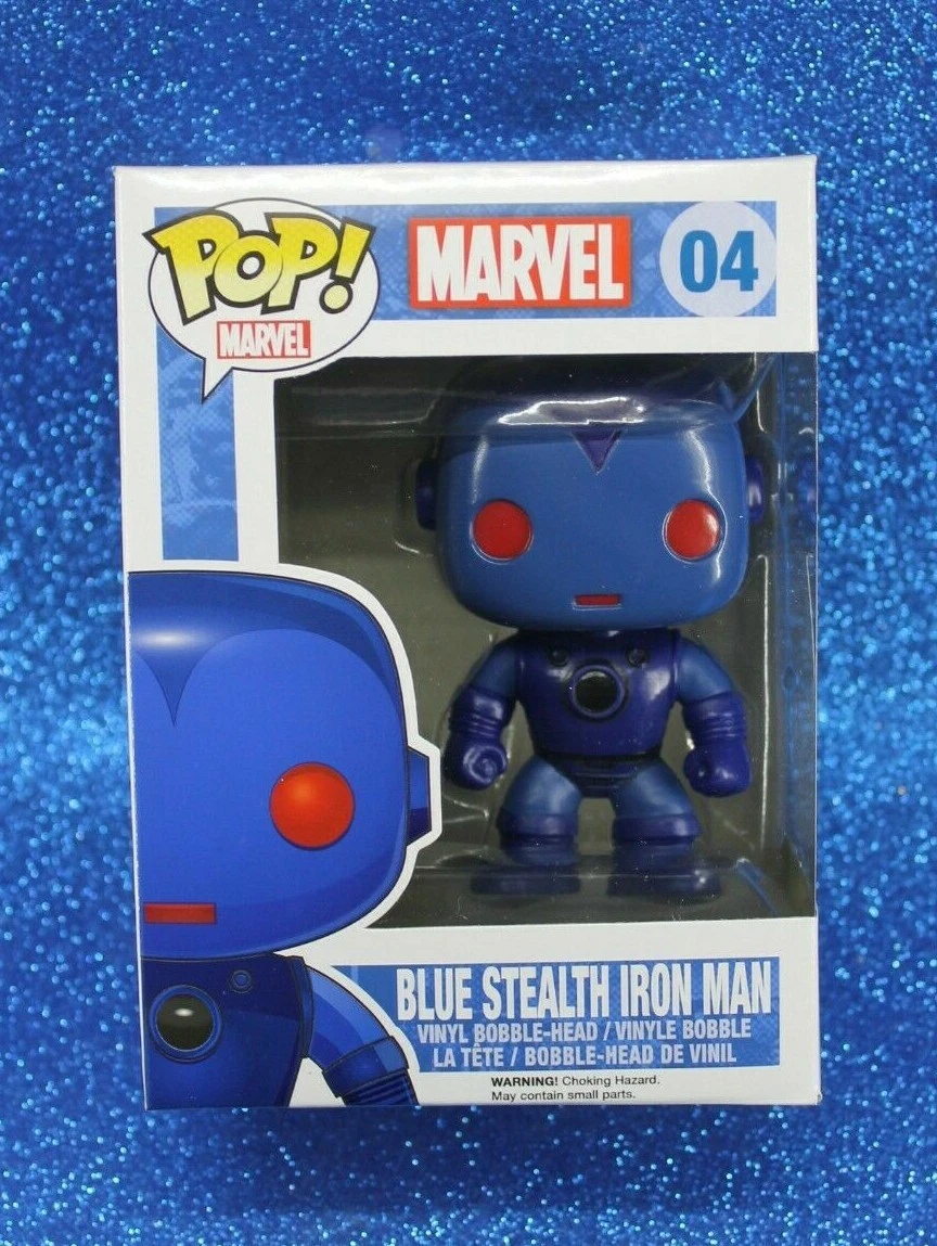 Blue Stealth Iron Man #04 Funko Pop! - Marvel