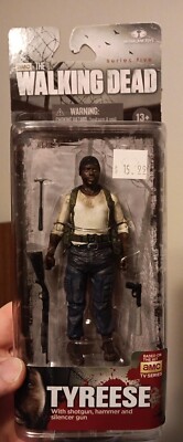 The Walking Dead Series 5 Tyreese MOC Action Figure McFarlane Toys SEALED Five