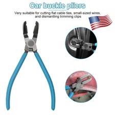 Car Fastener Cutter Clip Panel Puller Plier Tool Push Retainer Pin Rivet Trim US