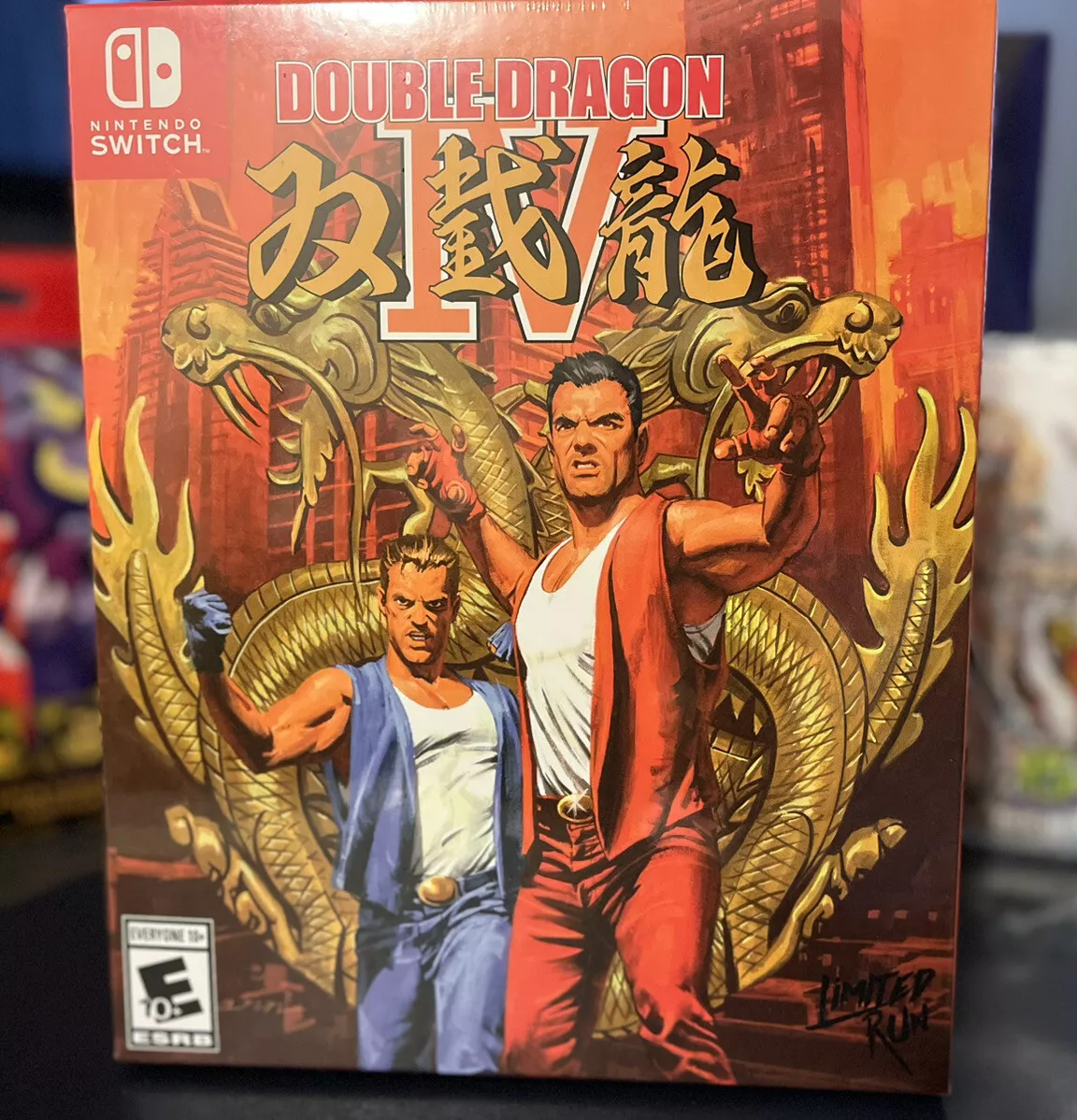 Double Dragon 4 IV Nintendo Switch Limited Run 107 Game In EN-FR-JP-KR  NewSealed Beat Them All