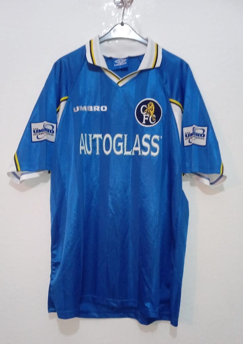 CHELSEA FC 1997 UMBRO INTERNATIONAL CUP MATCH ISSUE HOME SHIRT