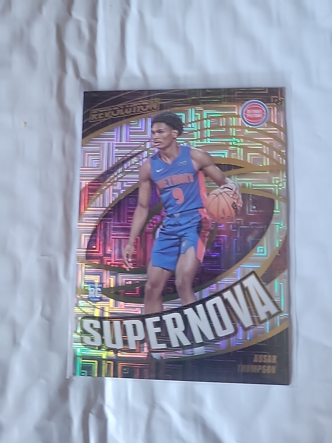 2023-24 Panini Revolution - Supernova Fractal #8 Ausar Thompson (RC)