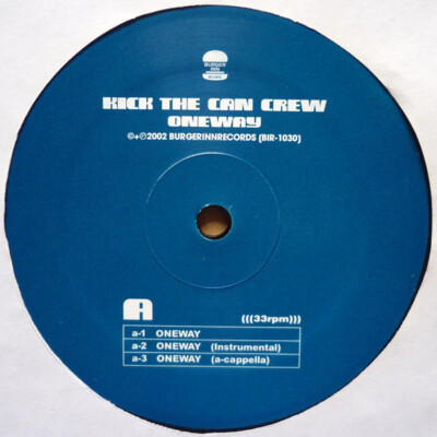 Kick The Can Crew - Oneway / Hands / VG / 12