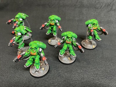 ウォーハンマー 40k Space Marine Inceptors x6 6x Inceptors Commission Warhammer 40k Adeptus Astartes Space